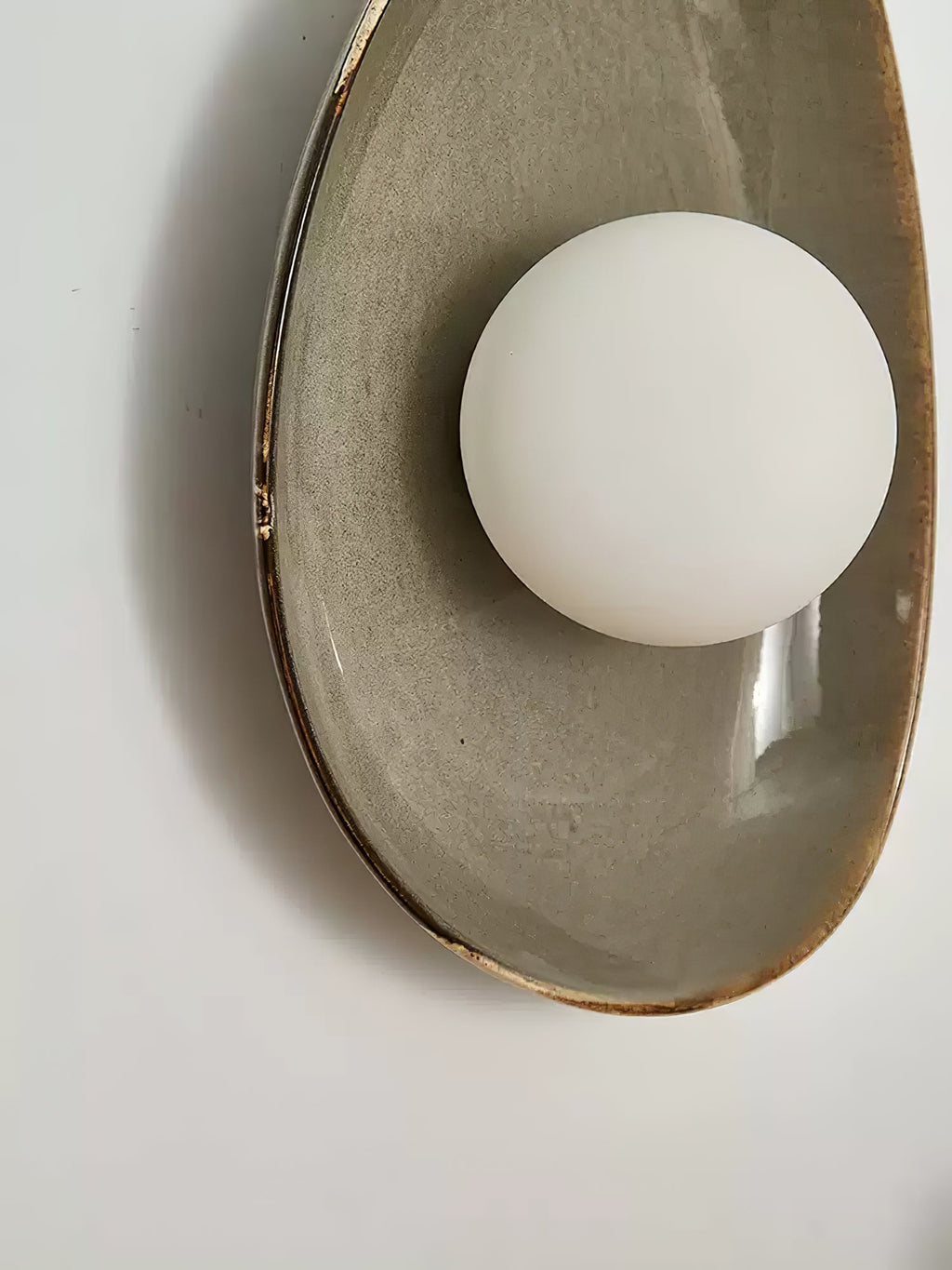 Pebble Disc Wall Light