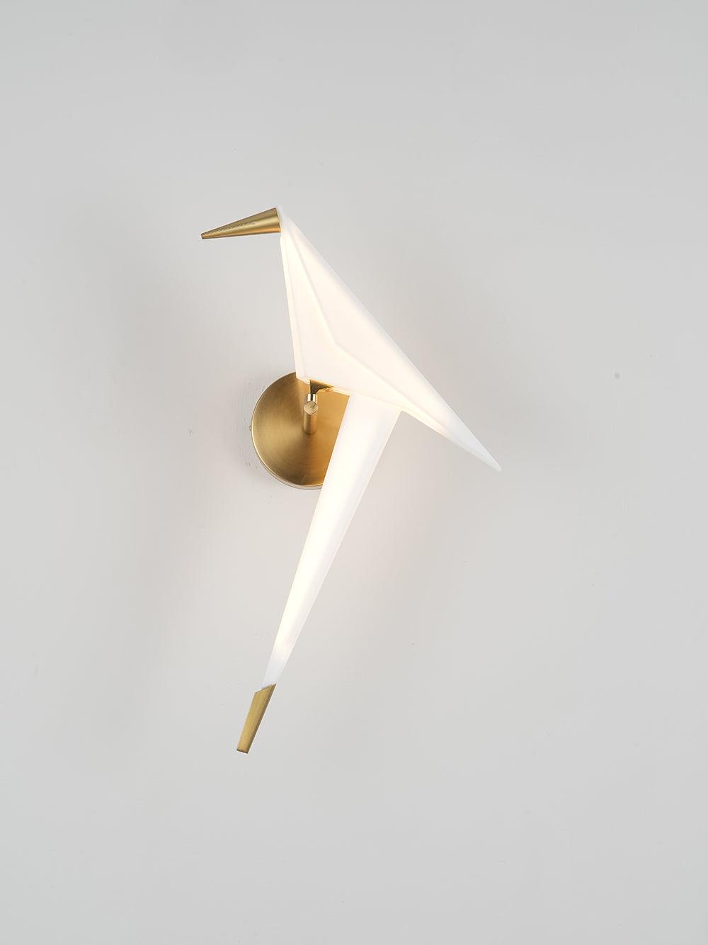 Paper Crane Wall Lamp