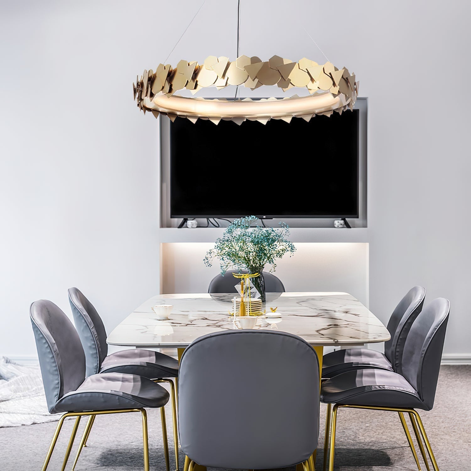 Philomenos Halo Chandelier