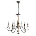 Poppe Wooden Chandelier