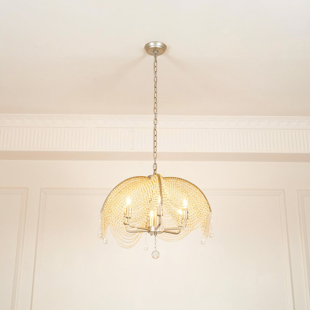 Regency Style Beads Chandelier