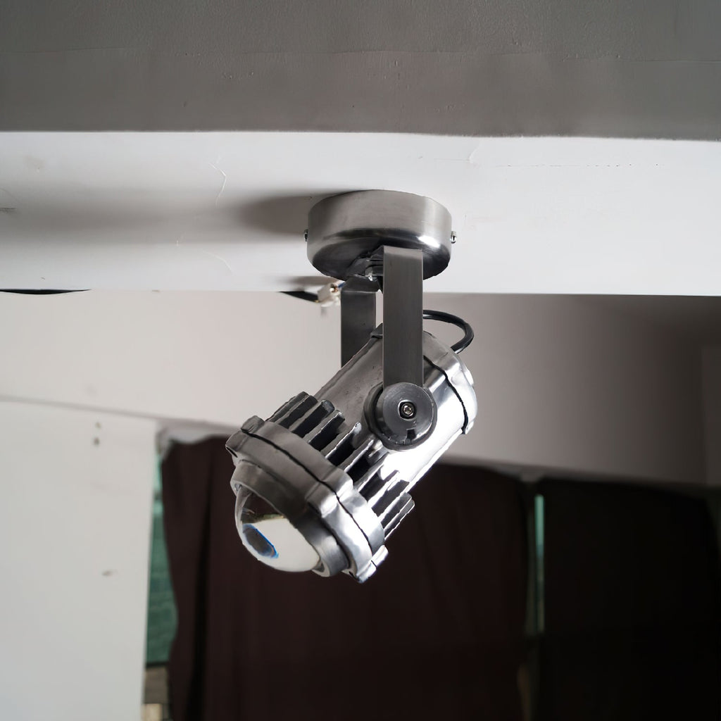 Retro Industrial Aluminum Spotlight