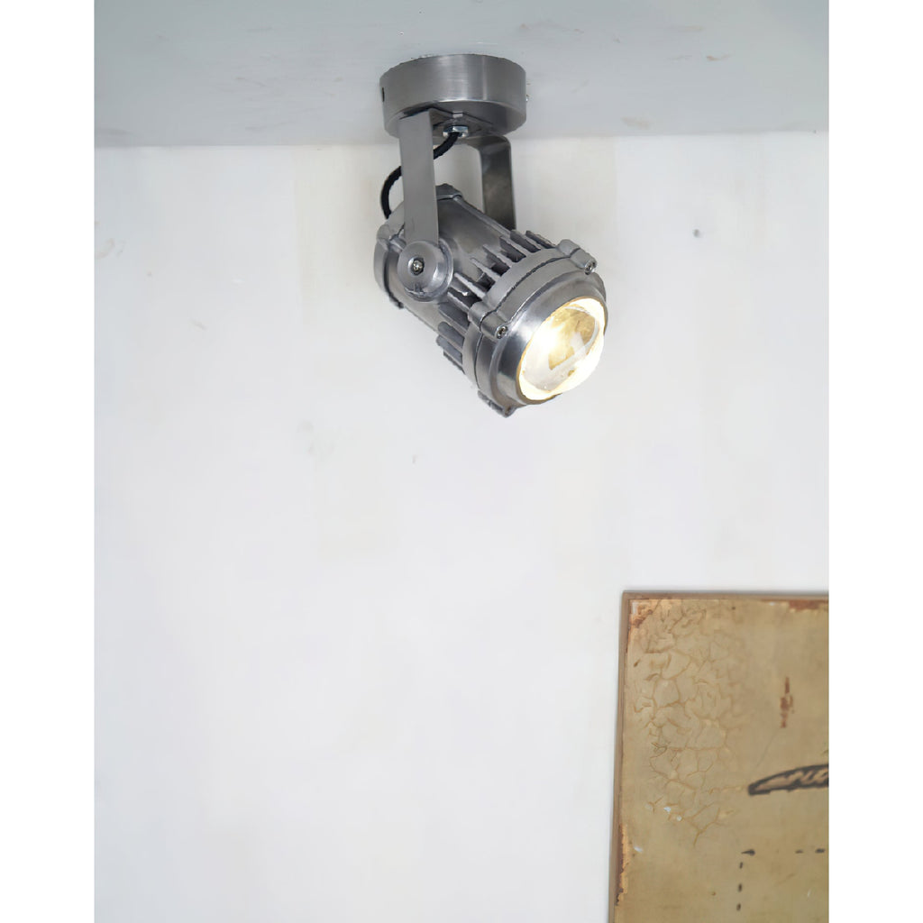 Retro Industrial Aluminum Spotlight