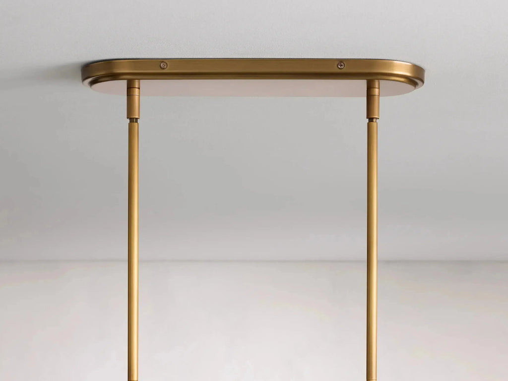 Rhodes Linear Chandelier 5/6 Light