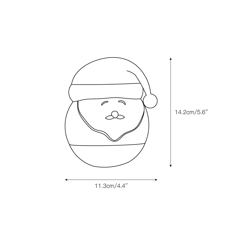 Santa Claus Night Light (built-in battery)