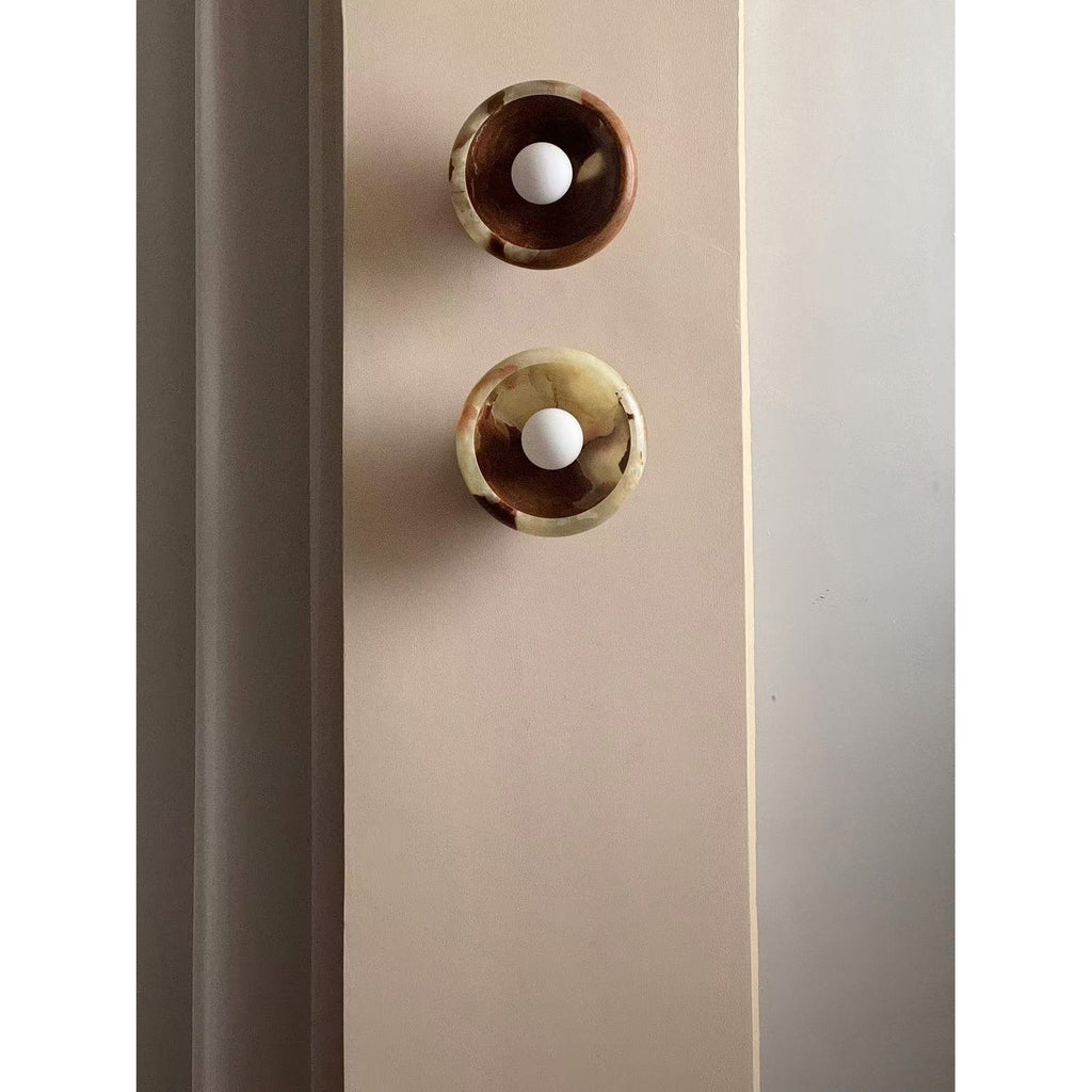 Savion Marble Wall Lamp
