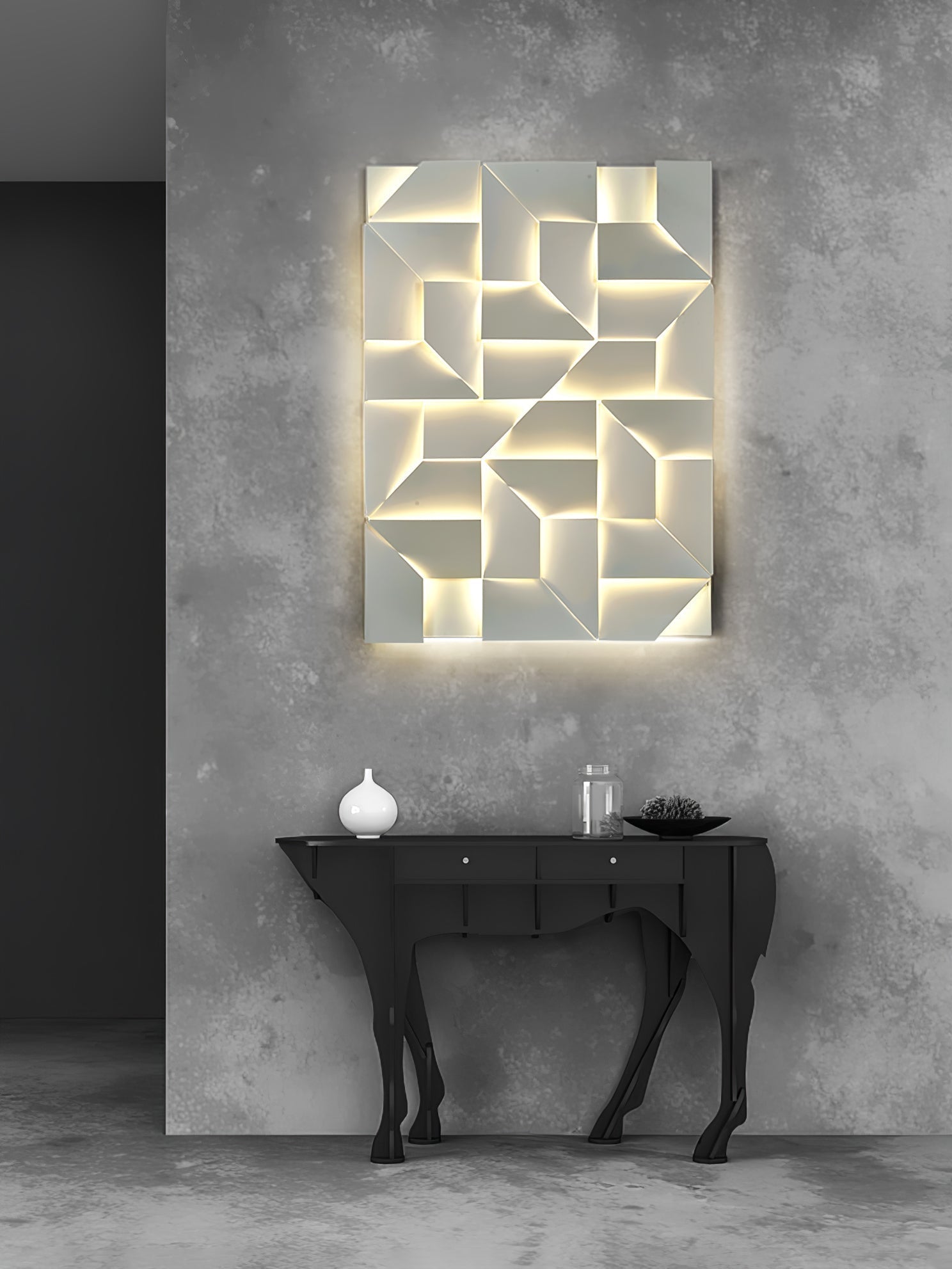 Shadows Grand Plug-in Sconce