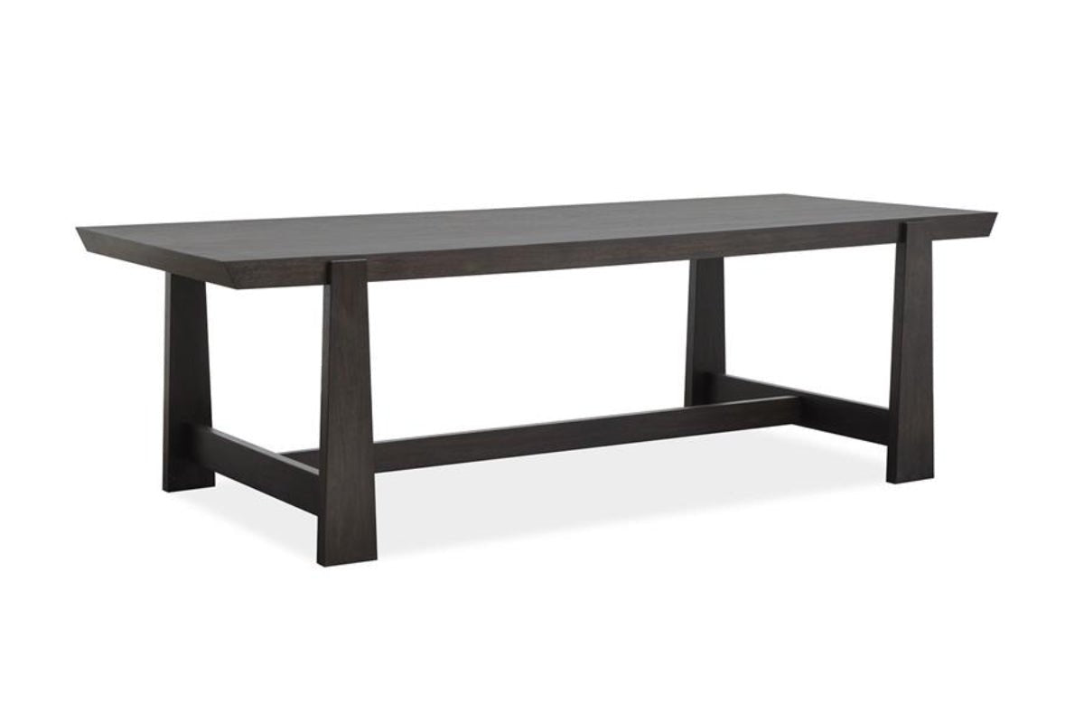 Shelby Rectangular Trestle Base Dining Table