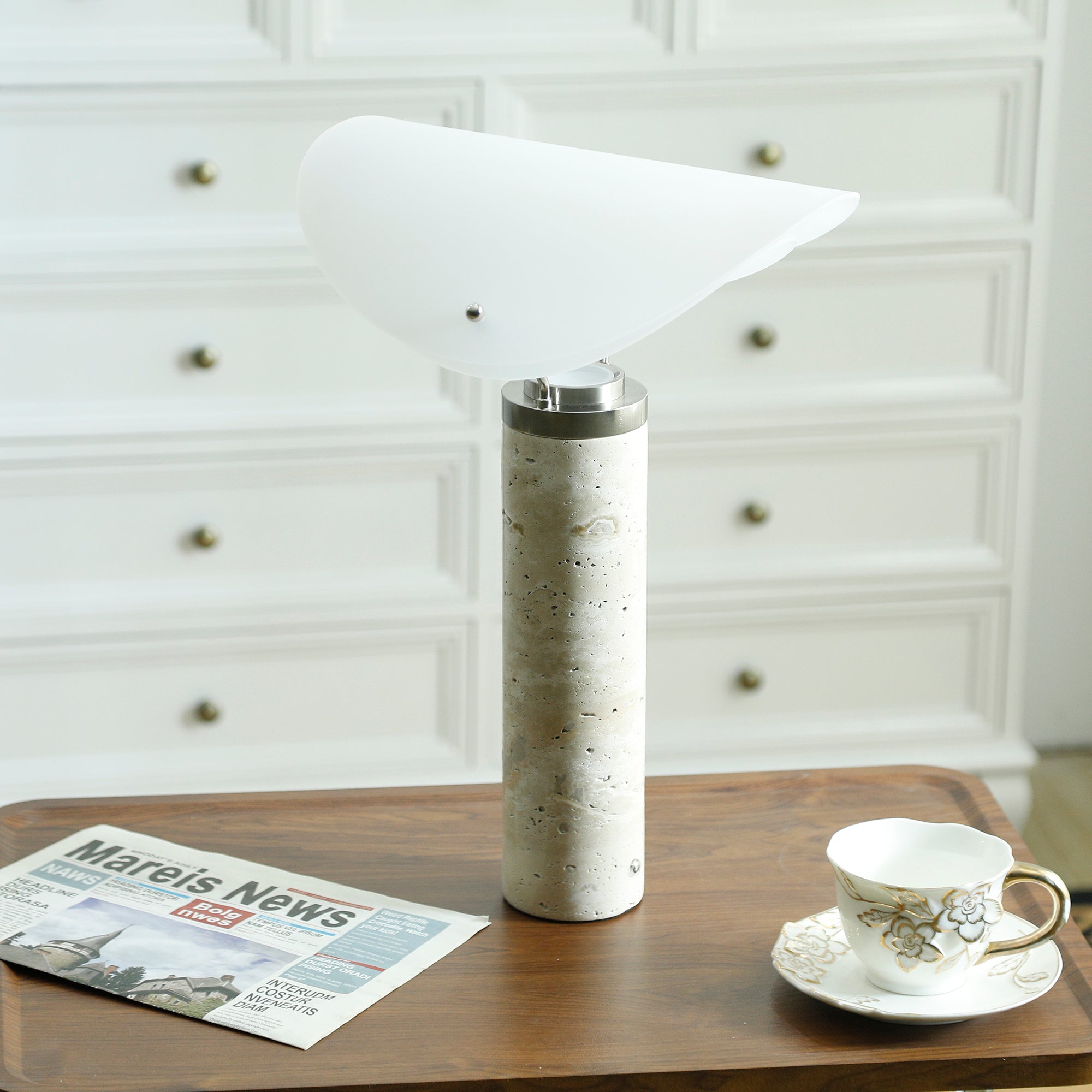 Sompex Marble Table Lamp