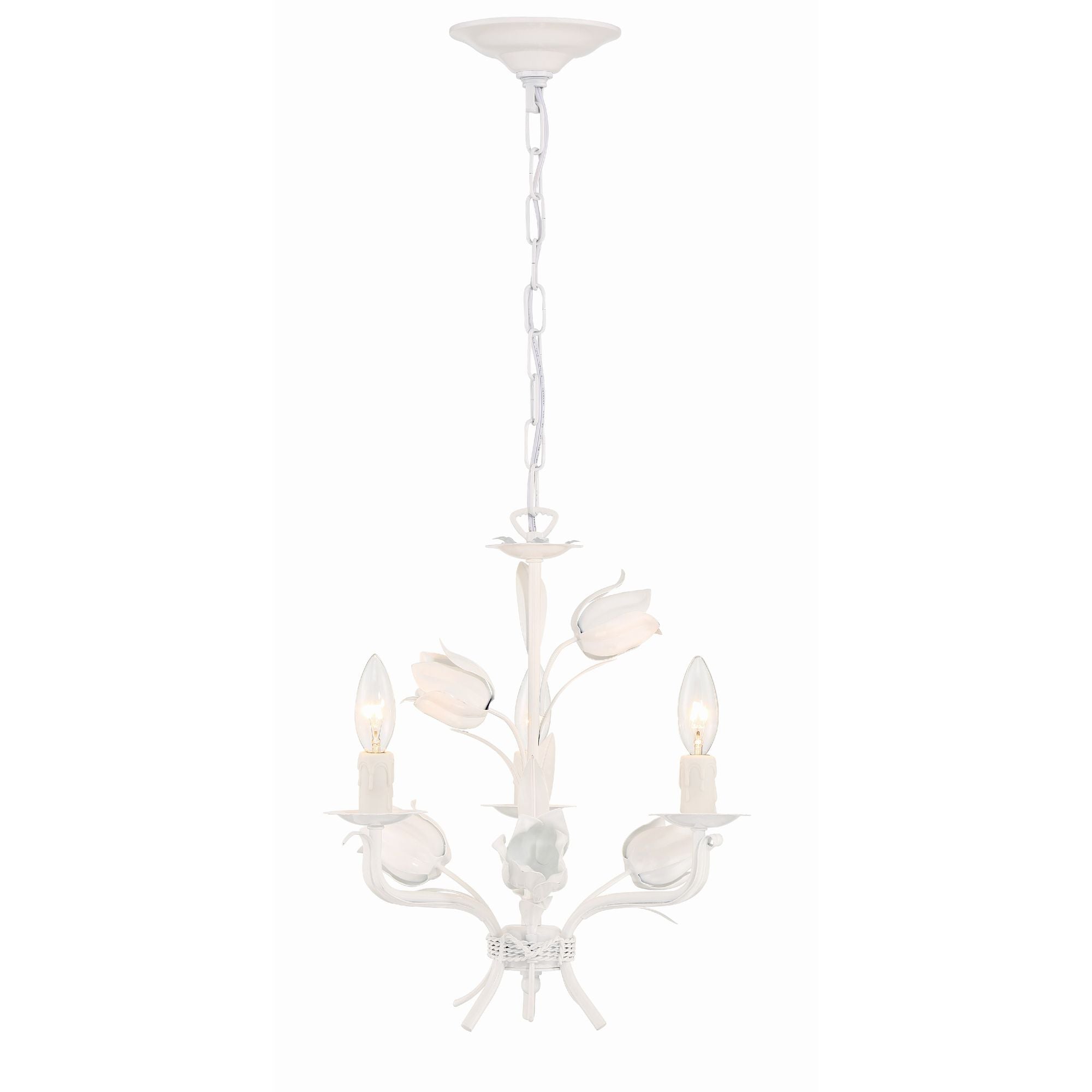 Southport Sage Rose Chandelier
