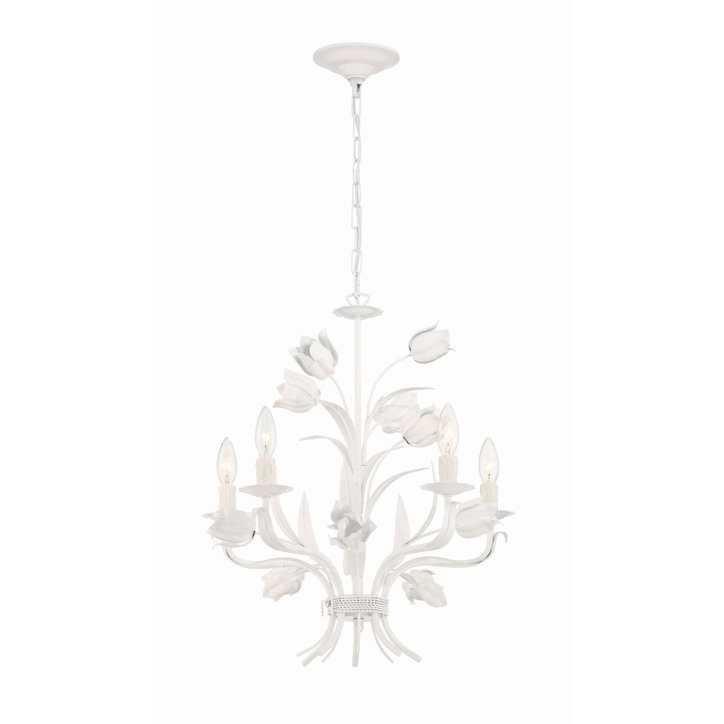 Southport Sage Rose Chandelier