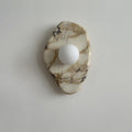 Textured Marble Wall Lamp
