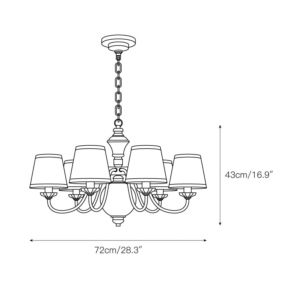 Tofty Chandelier