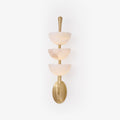 Triple Alabaster Wall Sconce