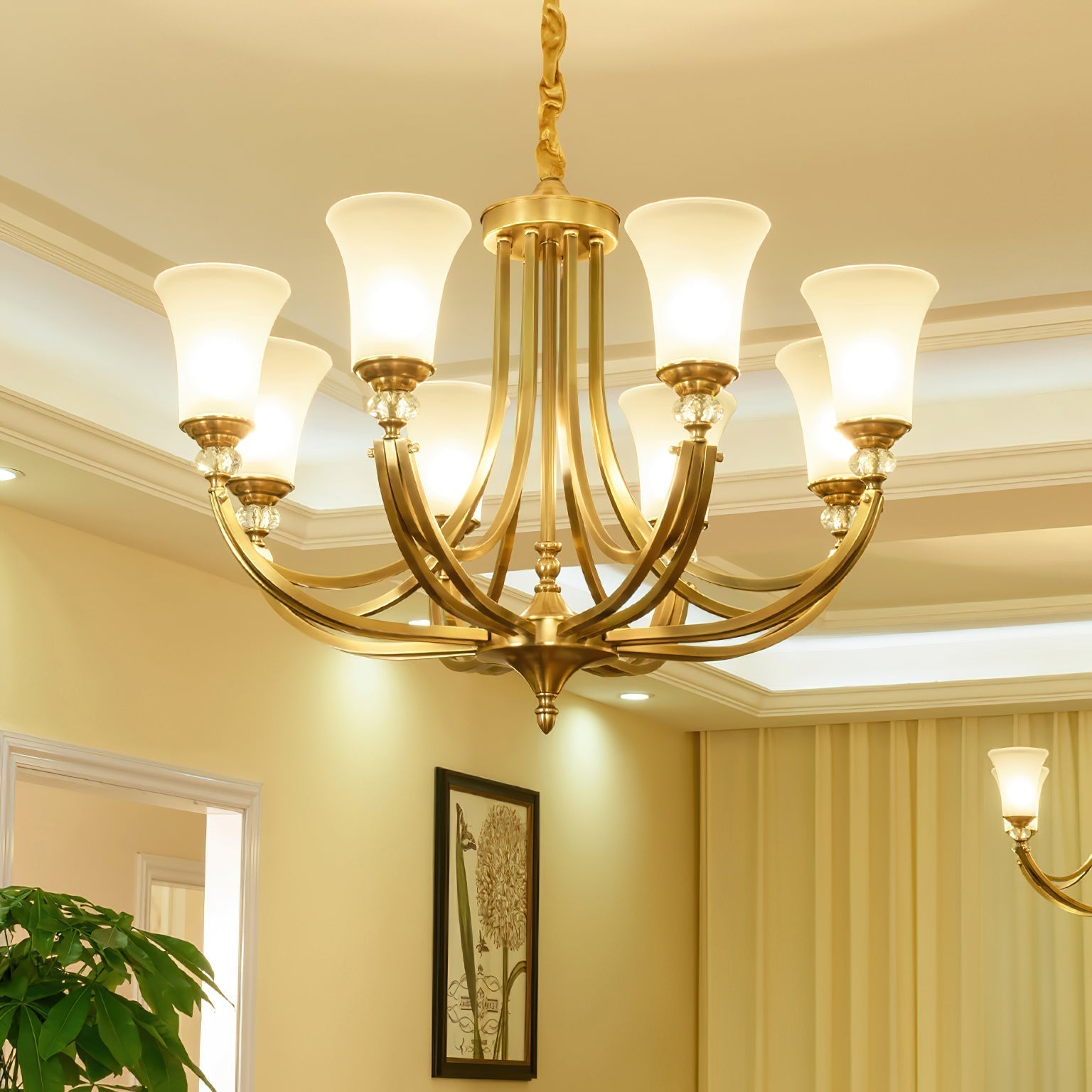 Tuileries Glass Chandelier