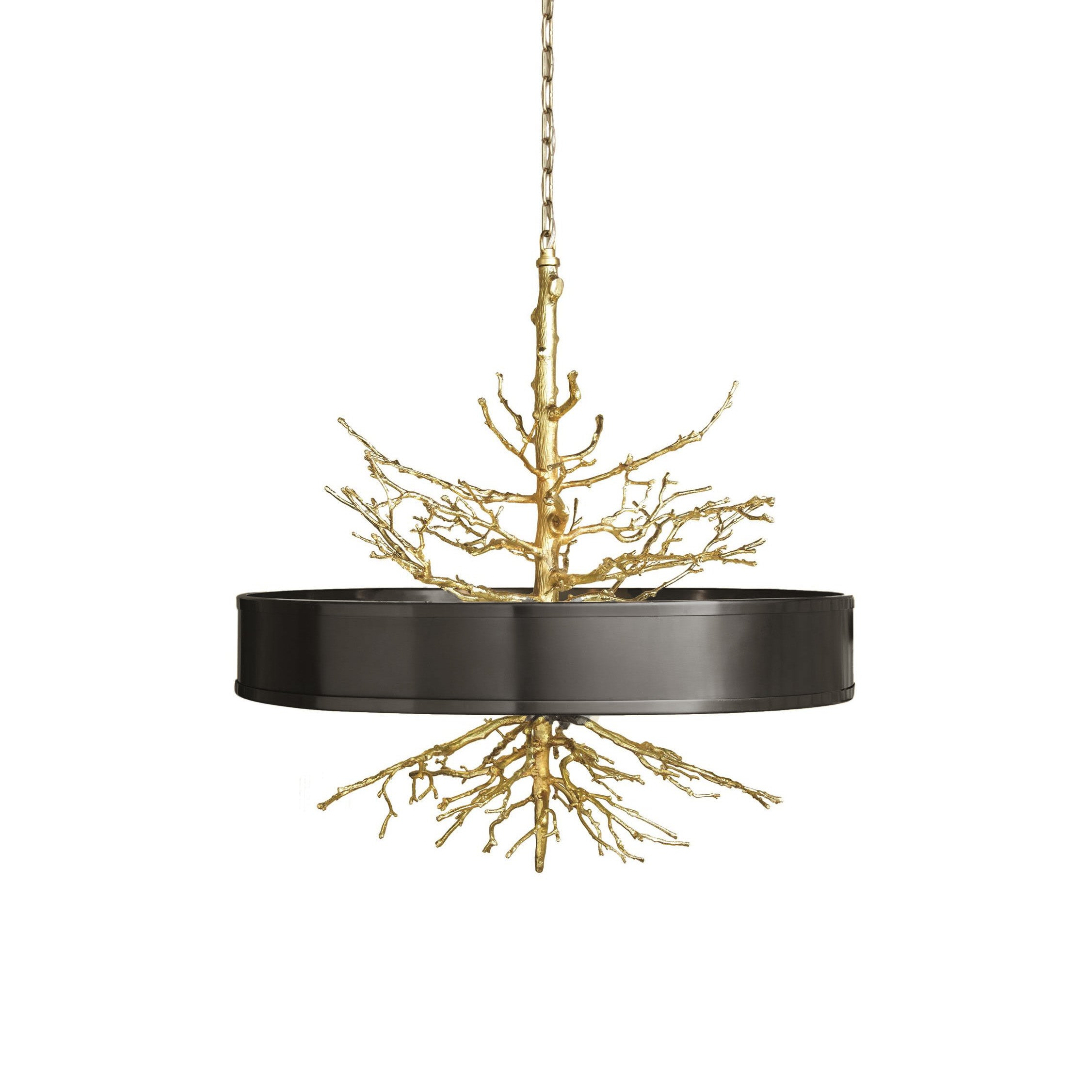 Twig Brass Chandelier