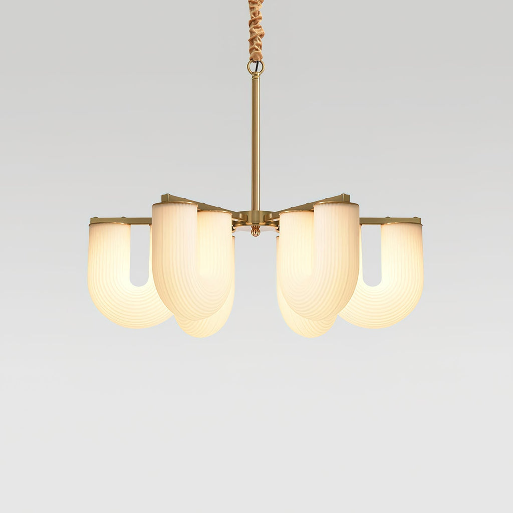 U Shaped Chandelier
