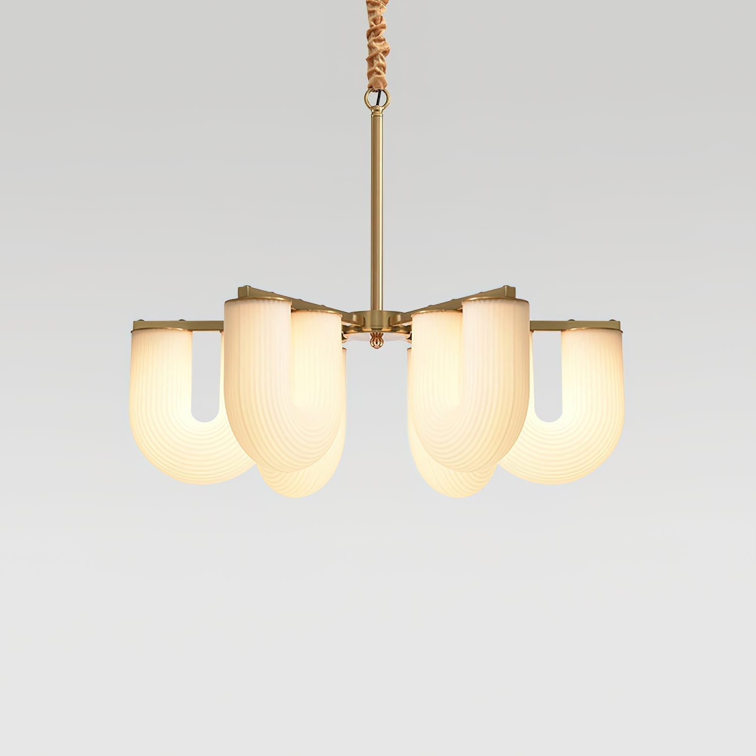 U Shaped Chandelier