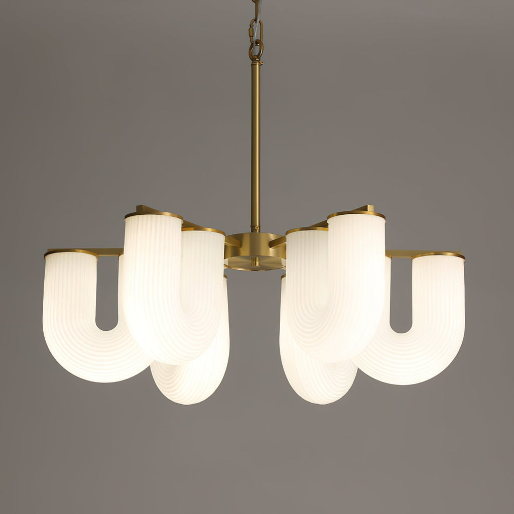 U Shaped Chandelier