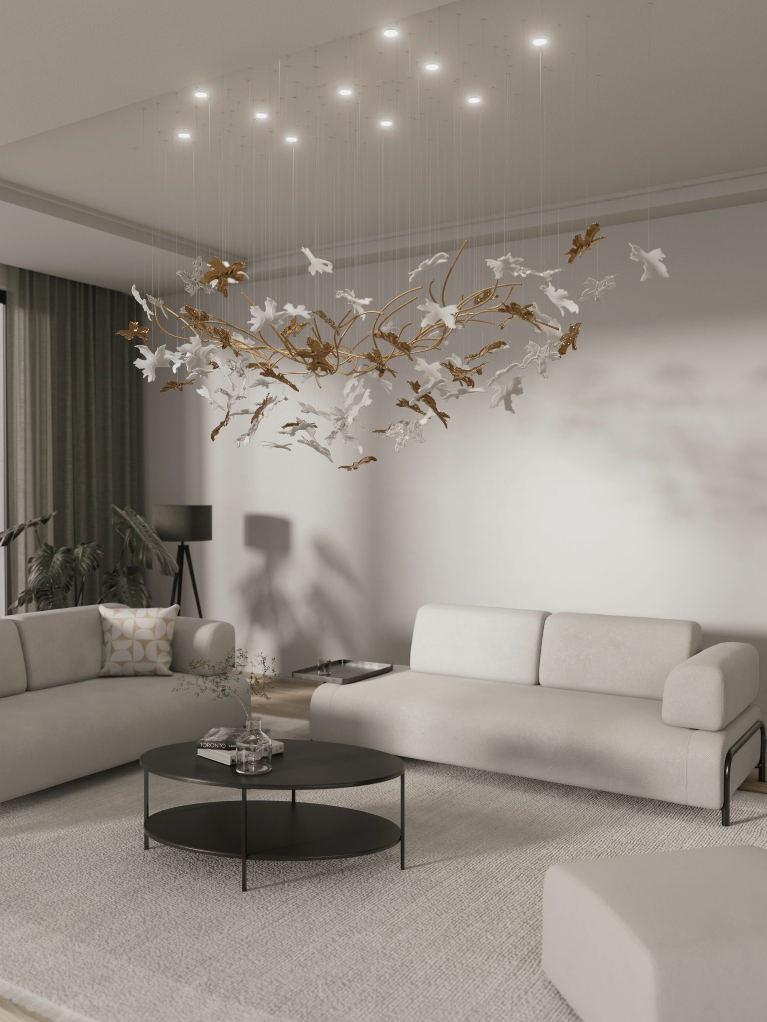 Vine Chandelier