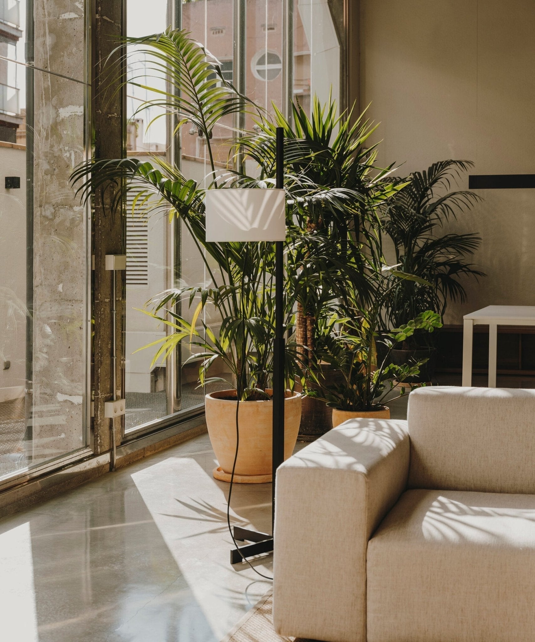 Wood Tmm Floor Lamp